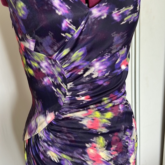 VERSACE Purple Sheath Dress, Size 42 (small) - Picture 3 of 8
